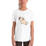 Load image into Gallery viewer, Cuvée Yoga - Youth Short Sleeve T-Shirt
